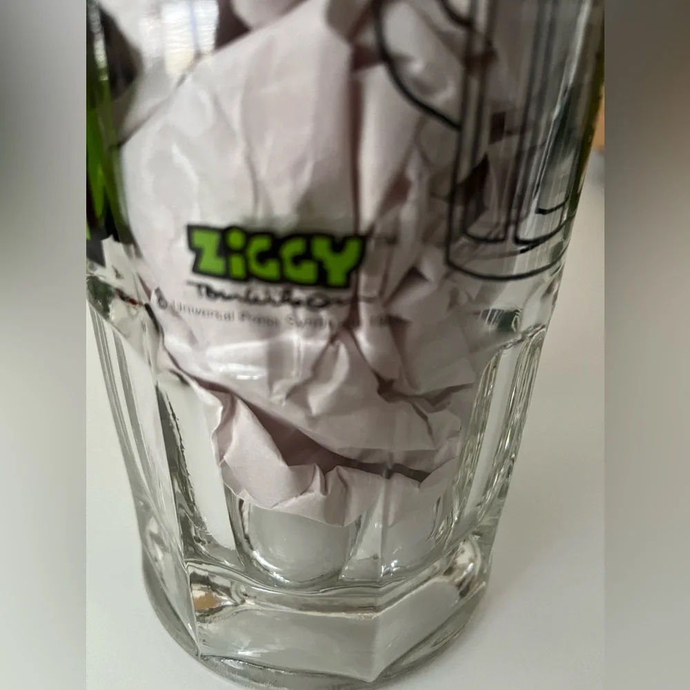 Vintage 1981 Ziggy Glass Large Marathon Mug